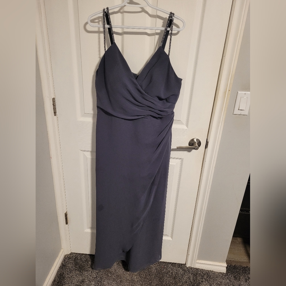 Charcoal grey dresa